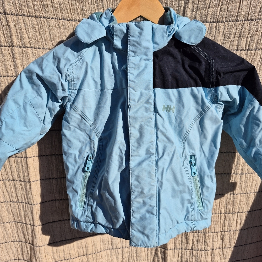 Helly Hansen Winter Jacket Size 4 Blue - Picture 3 of 5